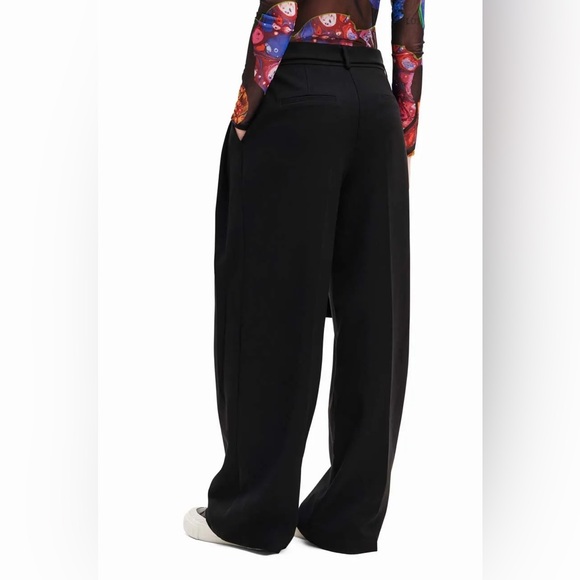 🔥NWT Desigual Wide Leg Trouser - Picture 14 of 15